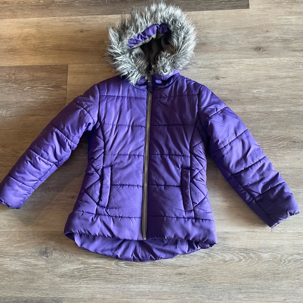 Big Girls Winter Coat, Size S 7/8
